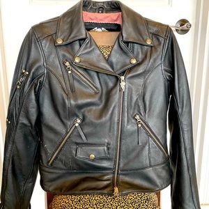 Harley Davidson Women genuine leather Jacket